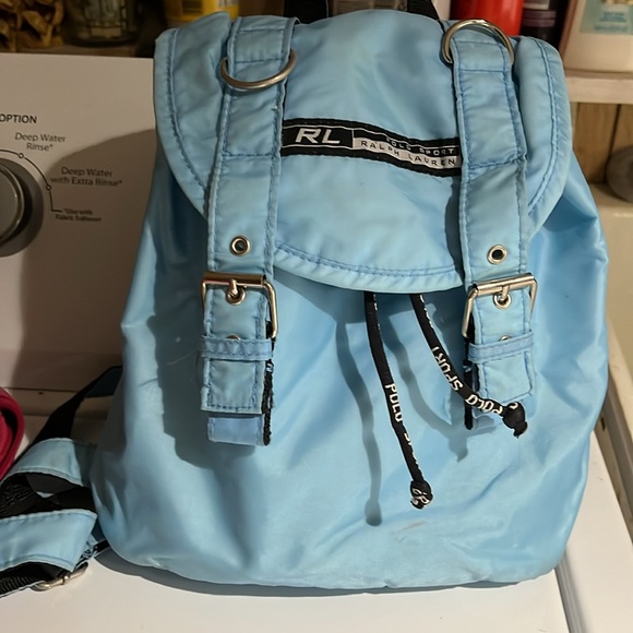Vintage small Ralph Lauren Polo sport backpack - Picture 4 of 9